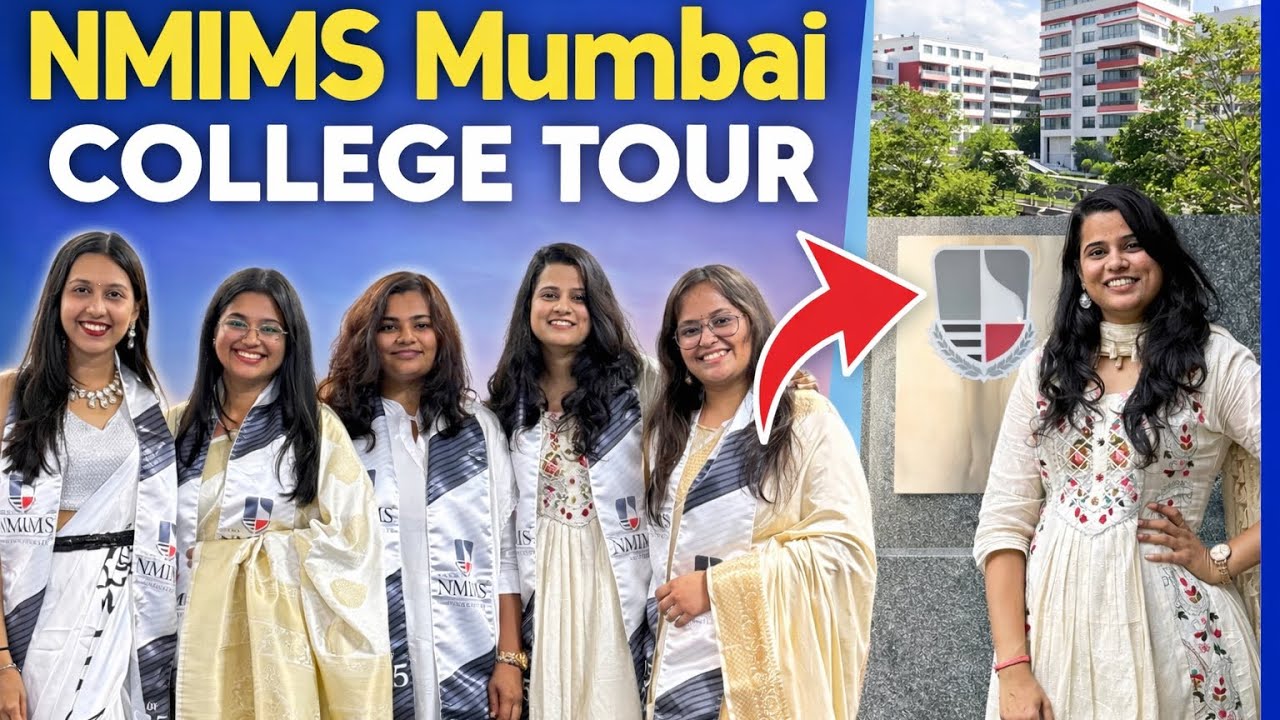NMIMS Mumbai College Tour & Convocation 2025 | Narsee Monjee Institute | AnantSoniVlogs
