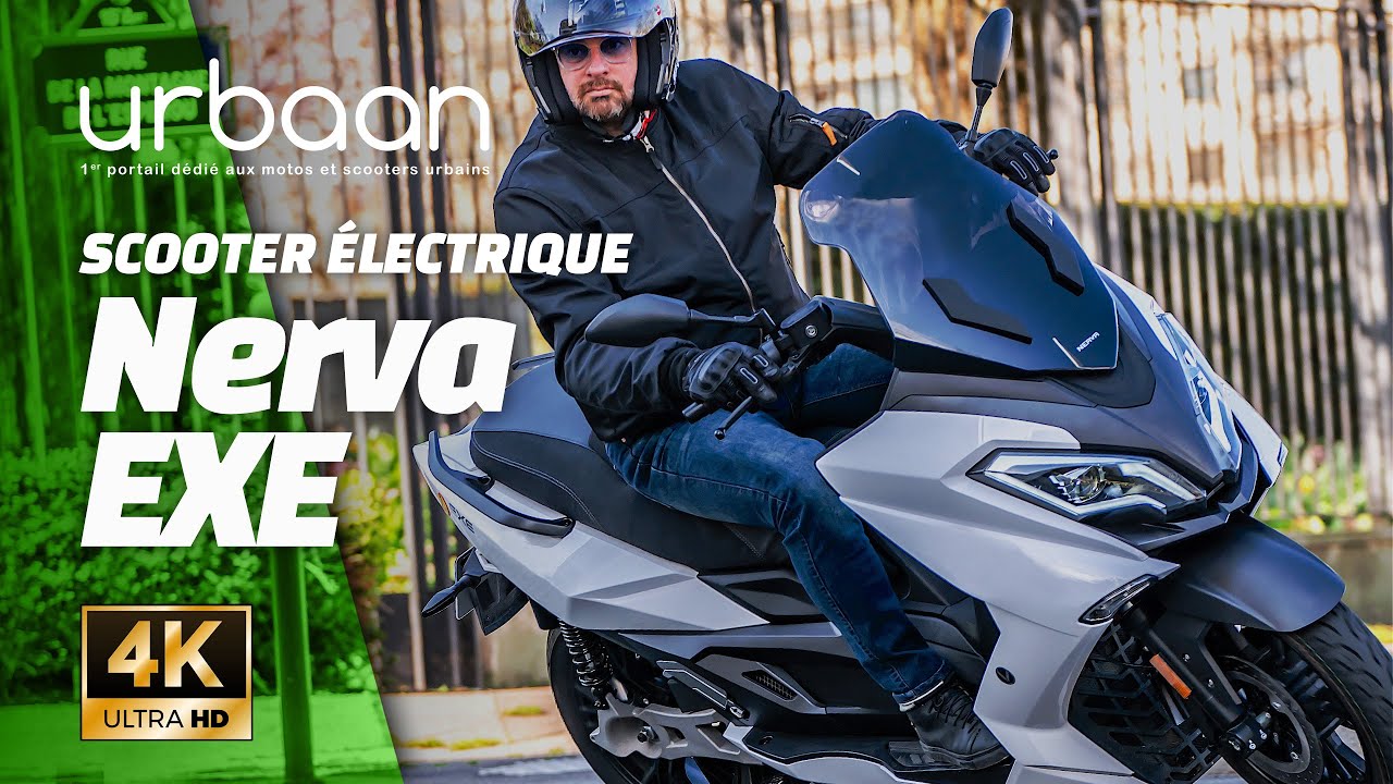 Essai NERVA EXE - Scooter électrique - 2024 - [4K] - urbaanews