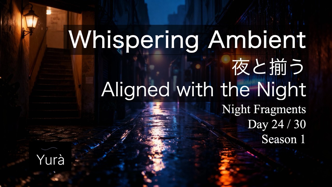 Night Fragments Day24｜Aligned with the Night / 夜と揃う (Full)