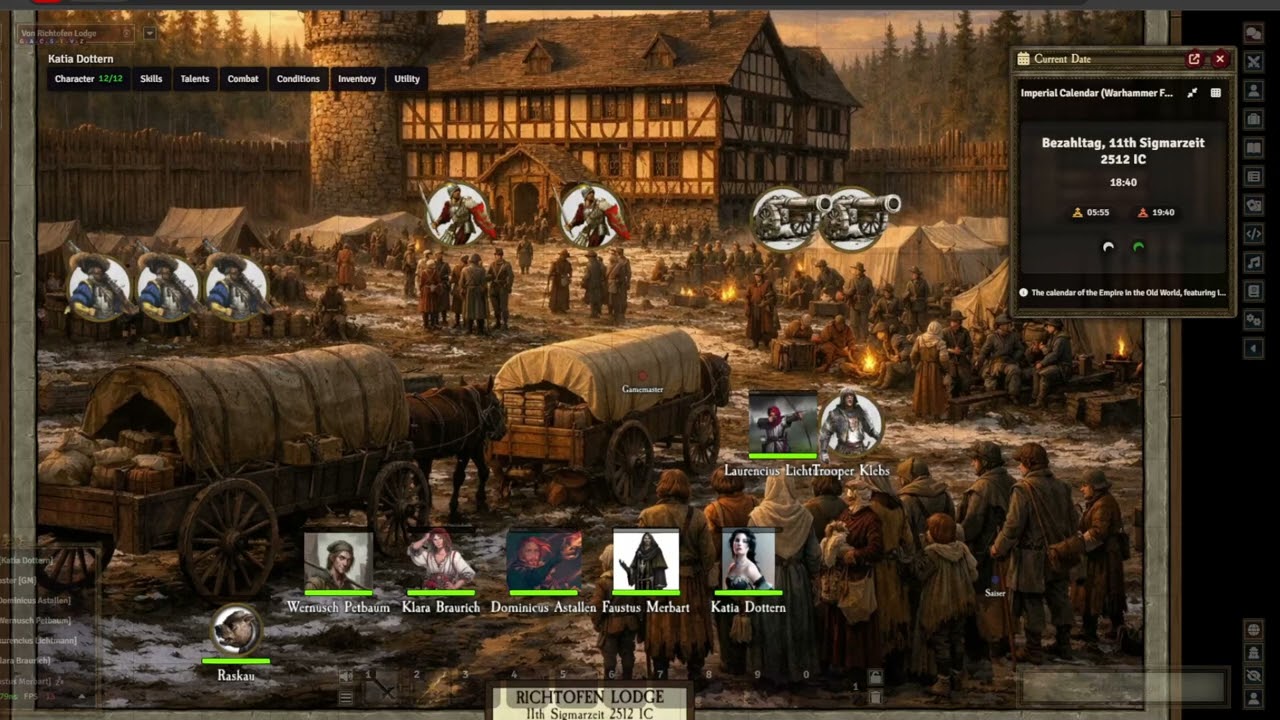 Warhammer Fantasy session 1. Welcome to Reikland (Part 8/11)