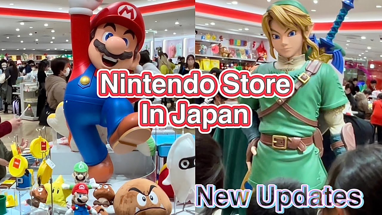 Nintendo Osaka Store New Updates, Walking tour in Japan ニンテンドー大阪 最新情報