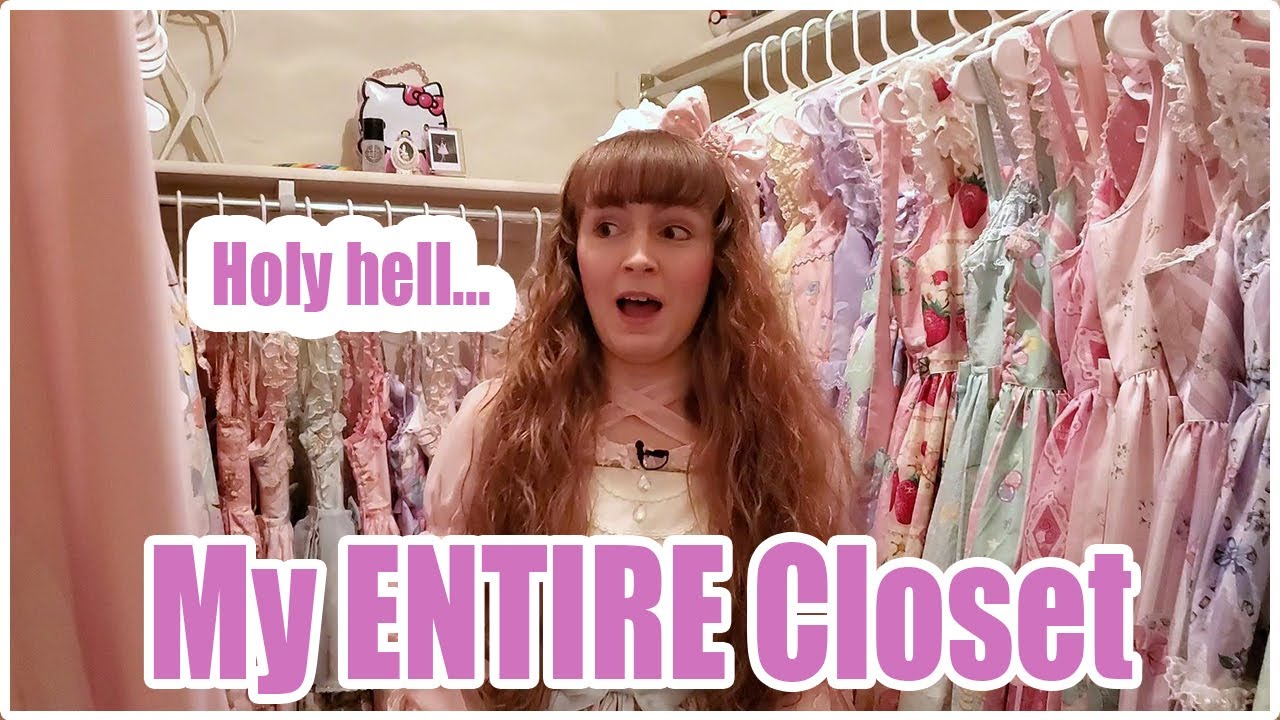 My ENTIRE Closet LWLN Lolita Wardrobe Tour 2020