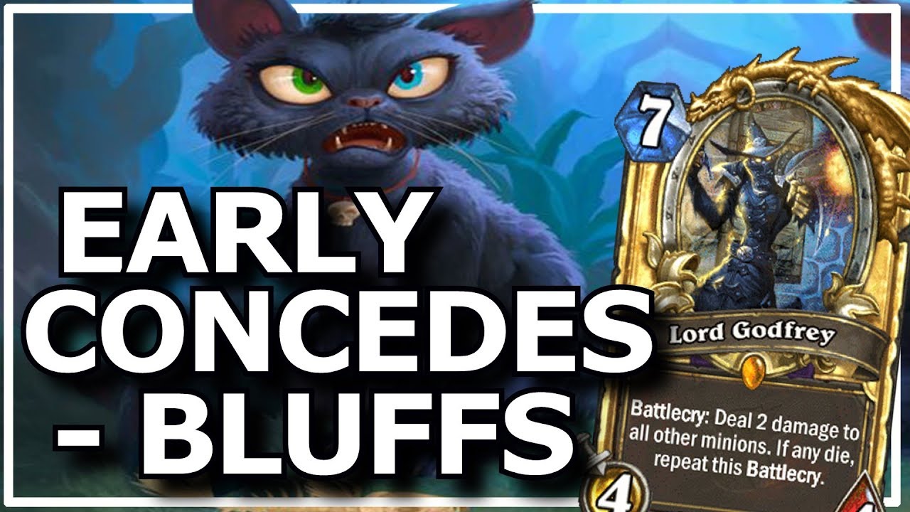 Hearthstone - Best of Early Concedes & Bluffs