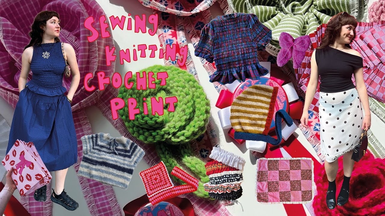 Всё, что я сделала в 2025 году 🌟 с бесплатными выкройками | Дизайнер вязания спицами, крючком и ш...