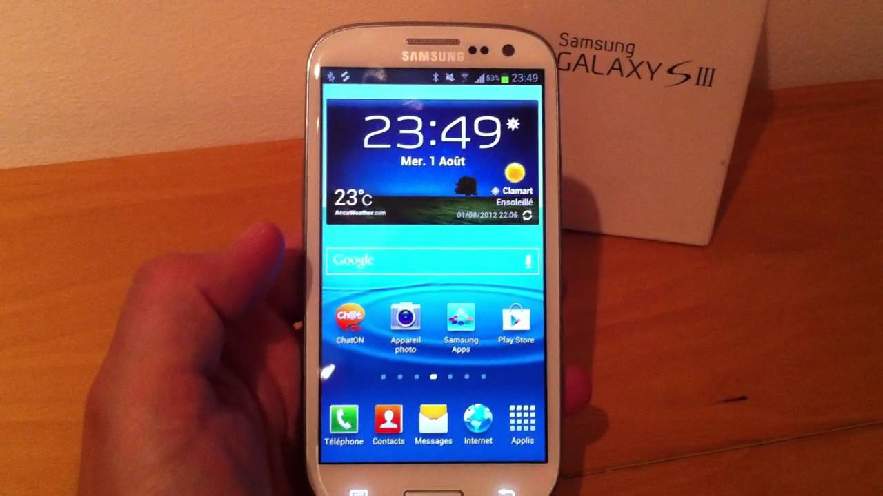 Test du Samsung Galaxy S III (GT-I9300) | par Top-For-Phone.fr