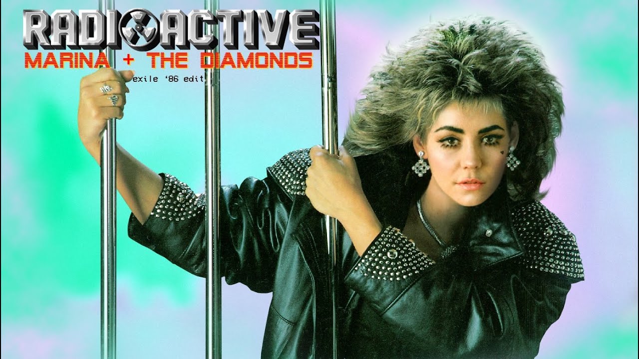 80s remix: Marina and the Diamonds -  Radioactive (1986) | exile synthwave remix