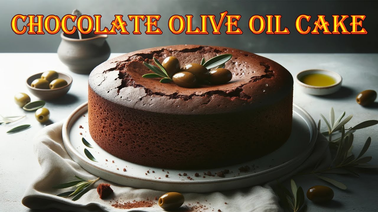 Chocolate Olive Oil Cake - A Healthy Twist on A Classic Dessert