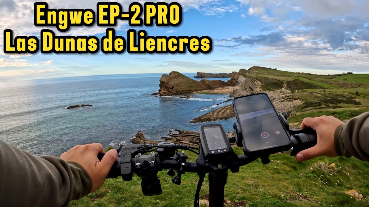 Engwe EP-2 PRO pe teren dificil &ndash; test printre dune, nisip și pădure - Las Dunas de Liencres