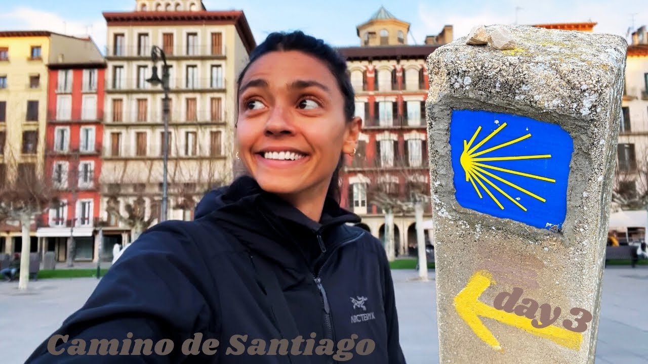 the journey across Spain continues to Pamplona ✨ Camino Frances February 2024