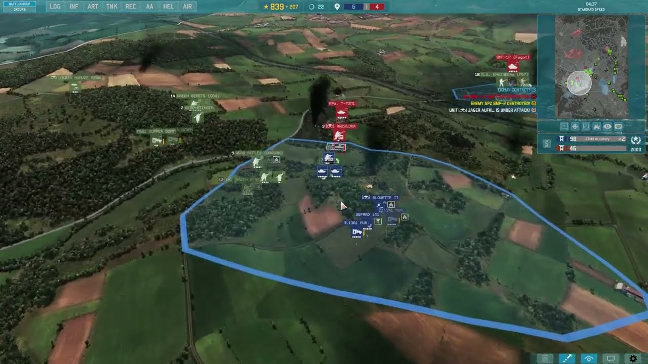 WARNO - Aquila Polish server PvP match - 26.12.2024 - NATO side