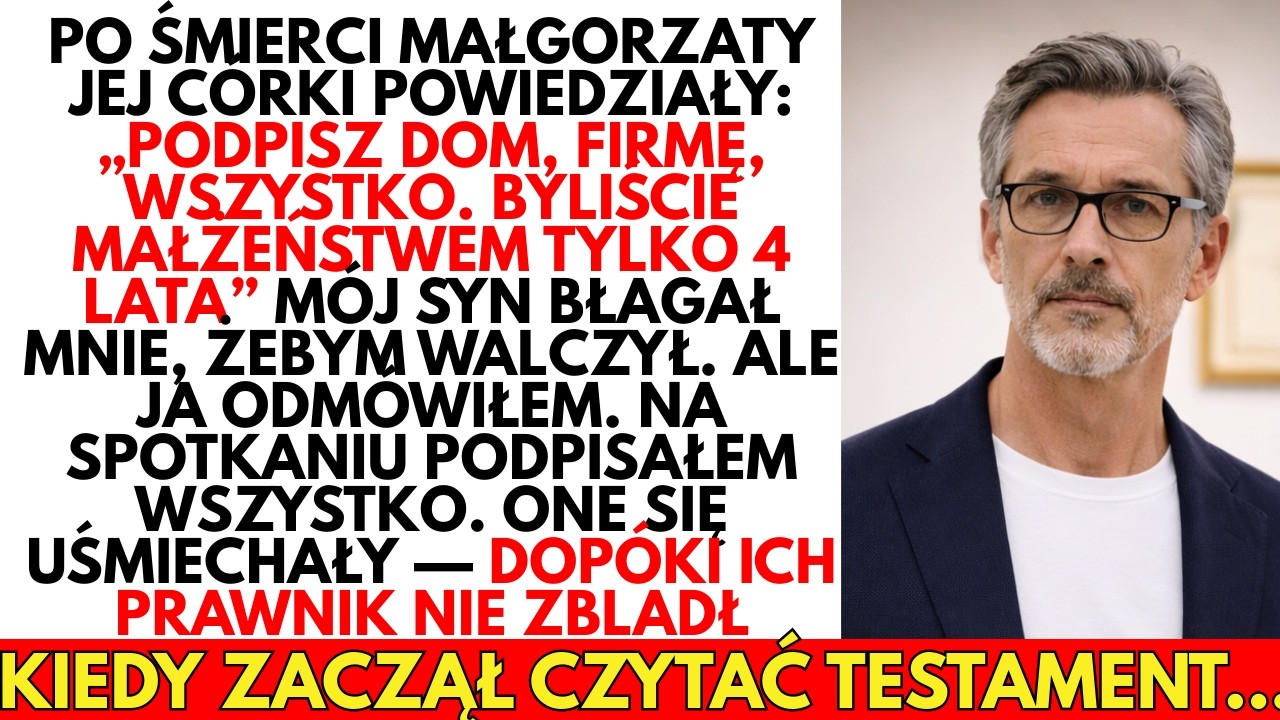 – WYPROWADŹ SIĘ!— krzyczały pasierbice. Ale jedno zdanie prawnika zmieniło wszystko...
