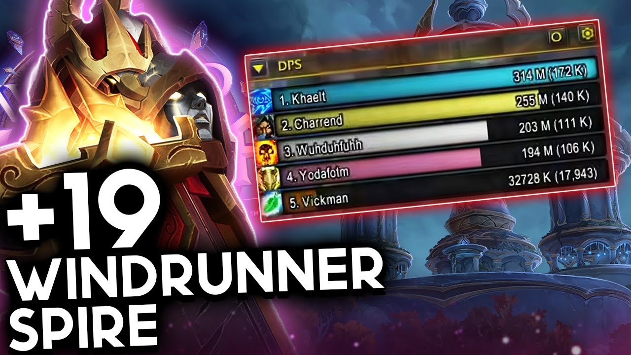 Windrunner Spire +19 feat. Crit wings | Lightsmith Prot Pally | MIDNIGHT BETA M+