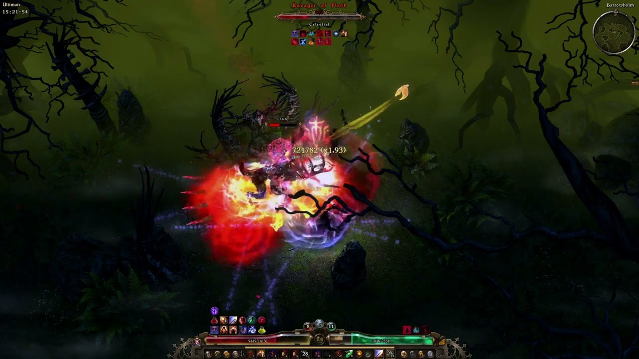 Kek-Trickster on Bleed vs Ravager (red) ~1min (1.2.1.6 PT v3) MoreAggressive (more casino)