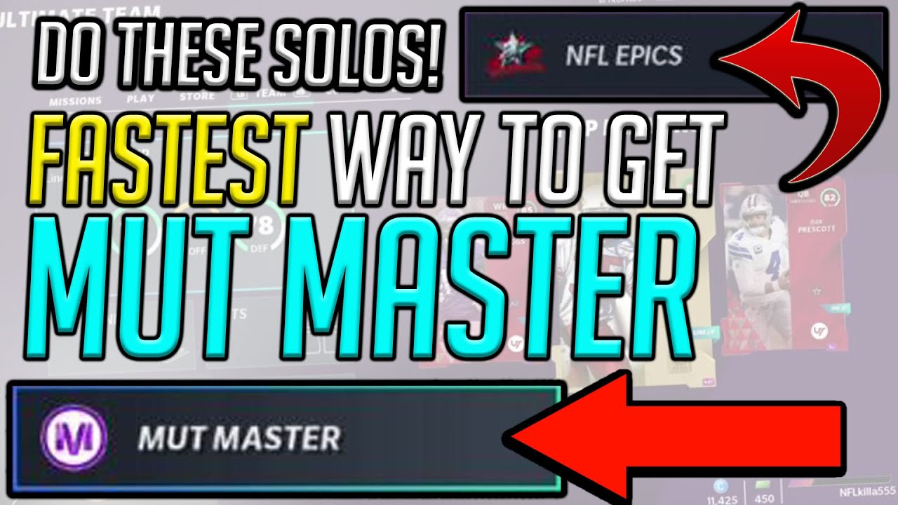 BEST SOLO CHALLENGES IN MADDEN 21! FASTEST WAY TO FINISH MUT MASTER! Madden 21 MUT Master Method