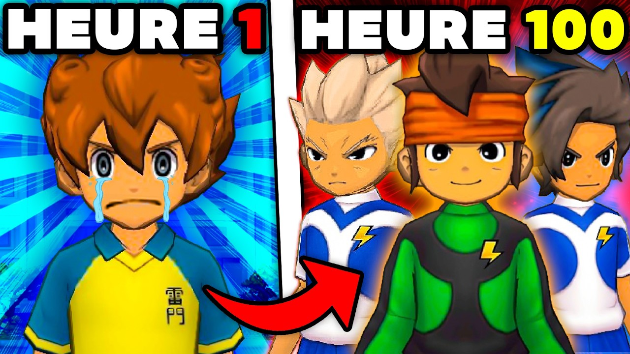 J'ai Pass&eacute; 100 HEURES sur Inazuma Eleven... Voici ce qu'il s'est pass&eacute; ⚡