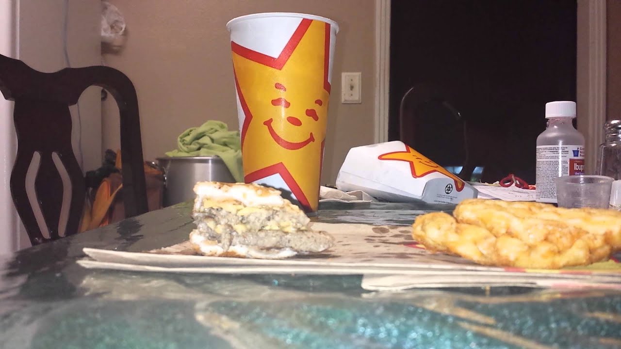 Asmr *Eating Carl's Jr. w/Crisscut Fries