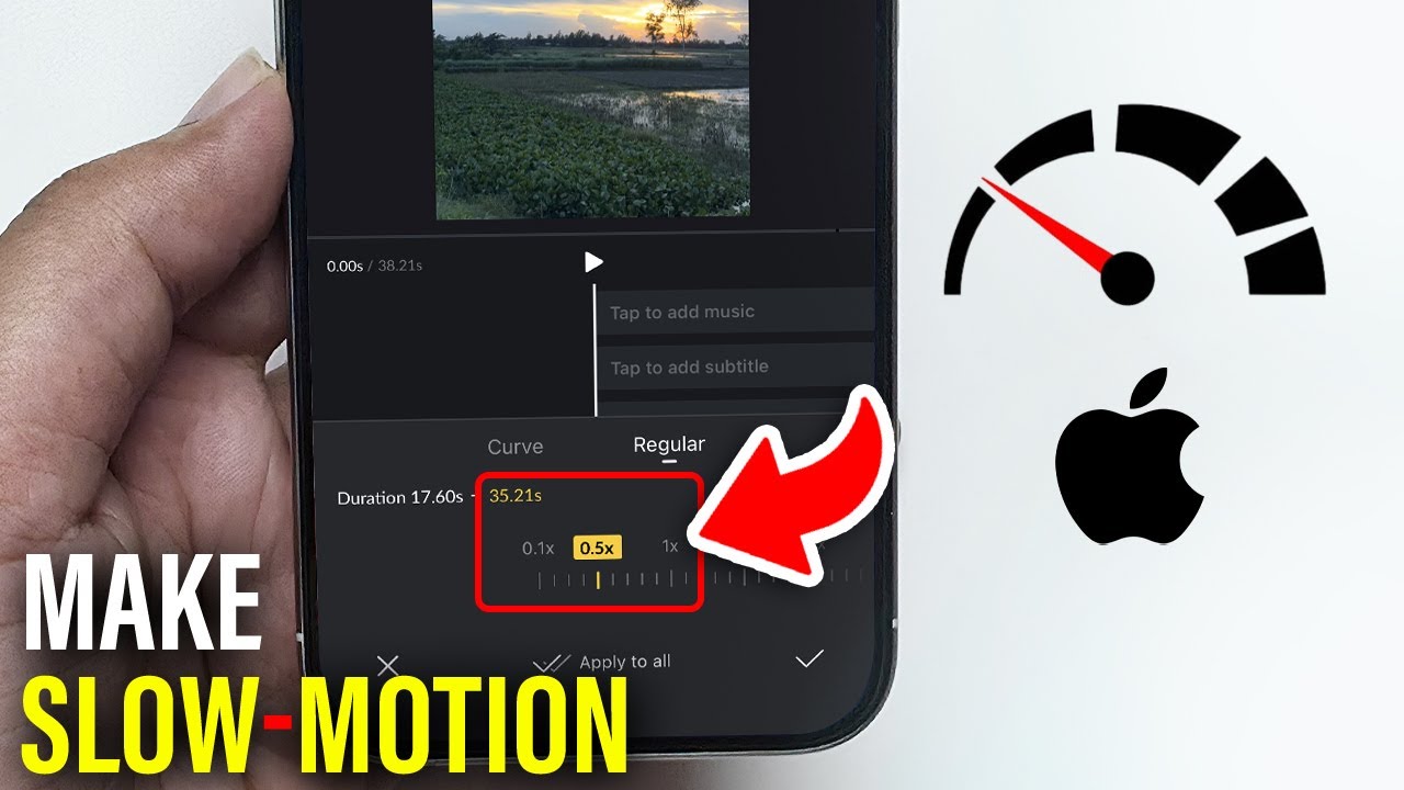 How to Slow Down video on iPhone
