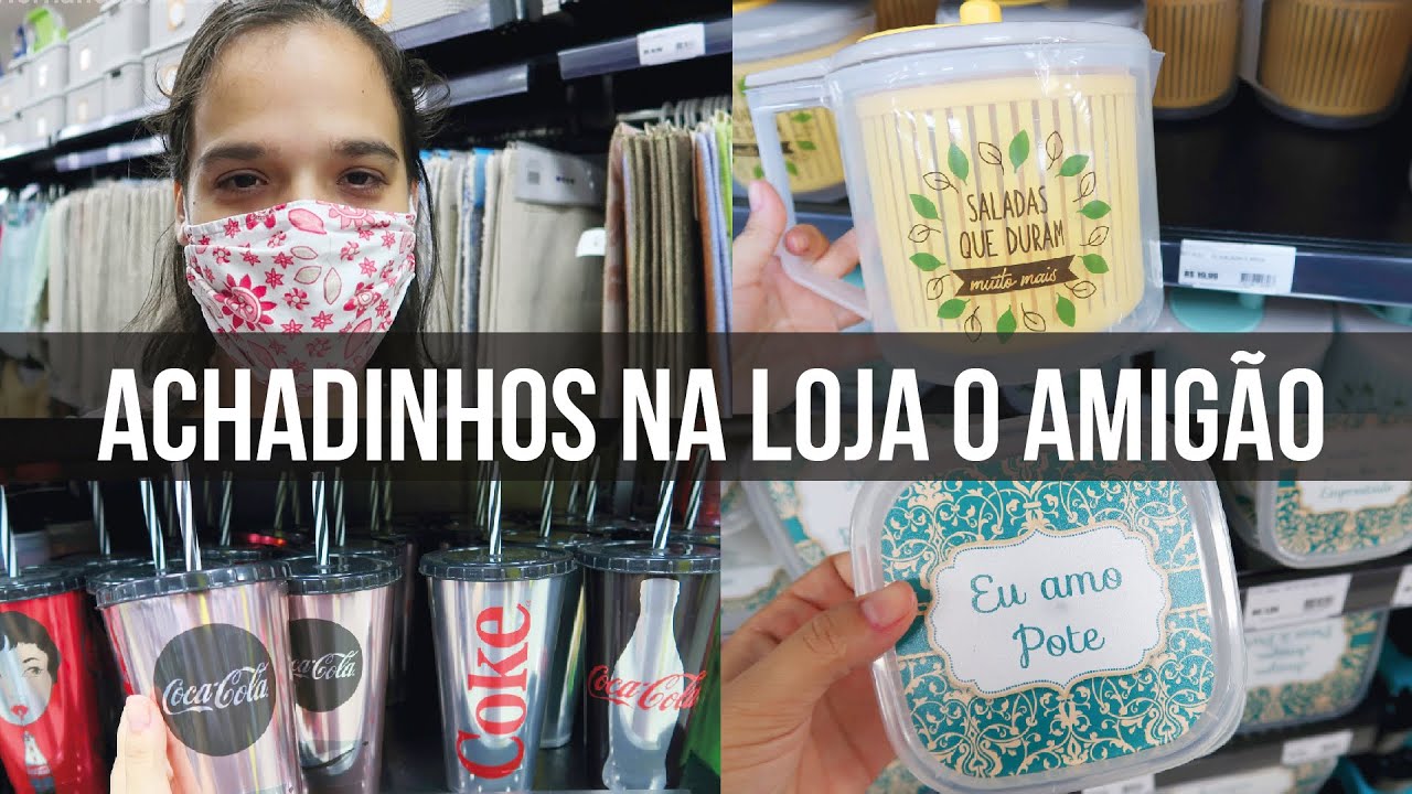 Achadinhos para o Lar | Loja O Amig&atilde;o Duque de Caxias | Fernanda Louzada | Achados Caxias