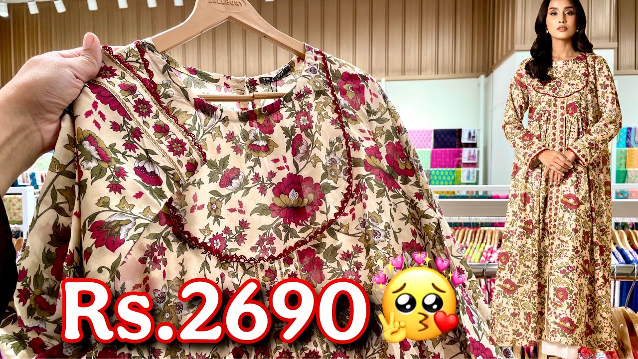 Zellbury New Lawn  Collection On V Reasonable Prices ||Rs.1690🥰|| New Collection 2025||13-Feb-25