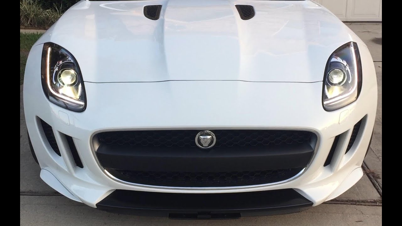 Retractable license plate (2017 Jaguar F-Type)