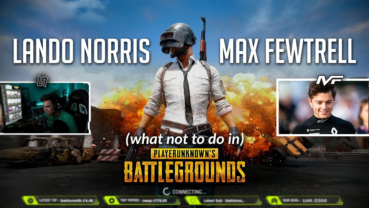 Lando Norris & Max Fewtrell | What NOT to do in PUBG | Stream Highlights 23.07.2019