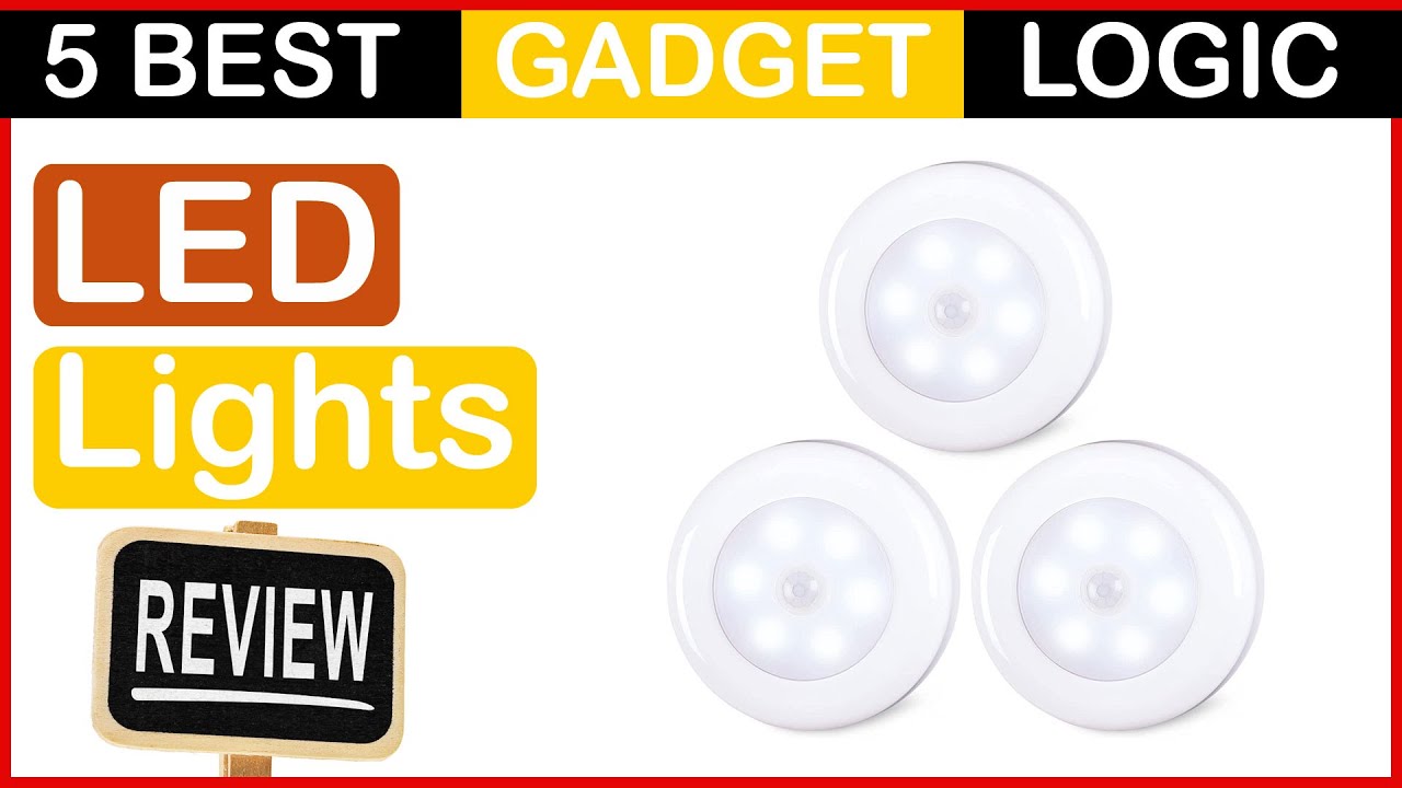 ✅ Best Stick On Led Lights in 2023 🍳 Top 5 Tested [Buying Guide]