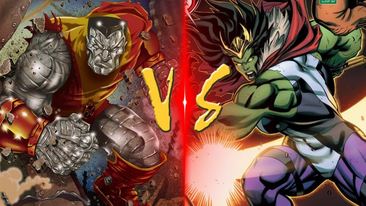 Colossus vs She Hulk Isn't Even Close! Who Would Win in a Fight / Hero Villains