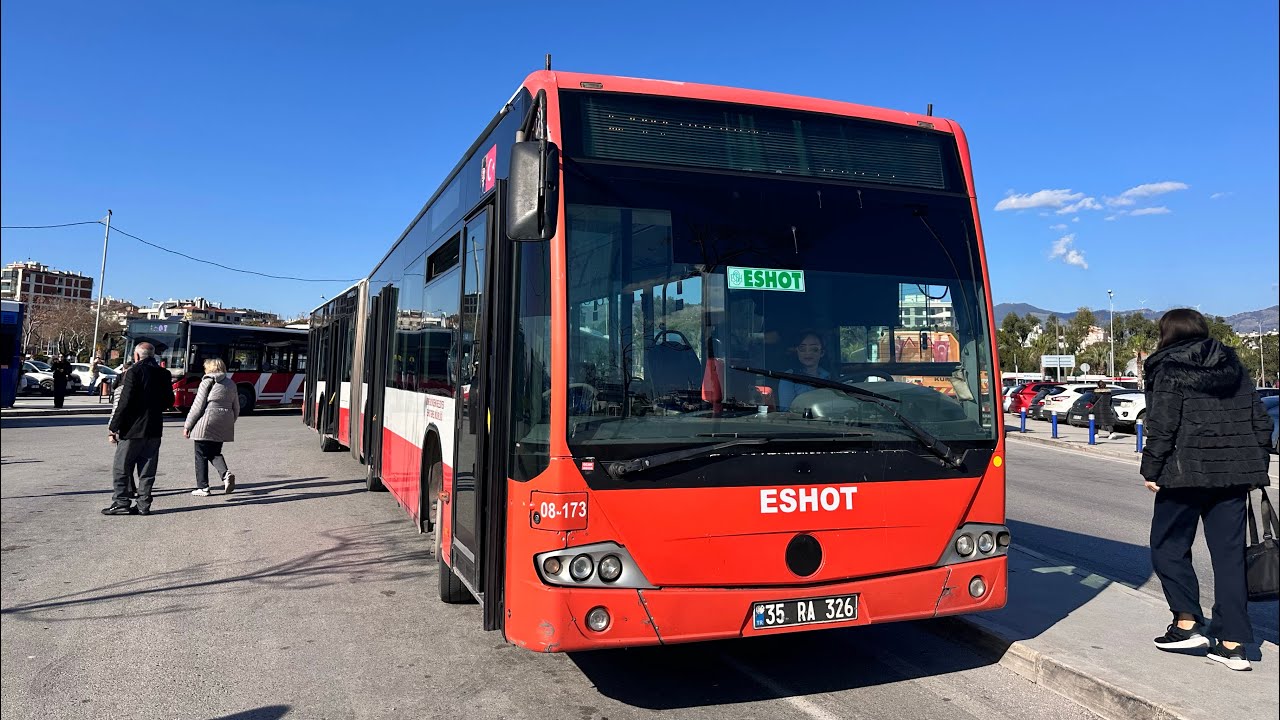 İzmir’de 532 ile Bostanlı İskele-Bayraklı Şehir Hastanesi Arası Otobüsle Seyahat