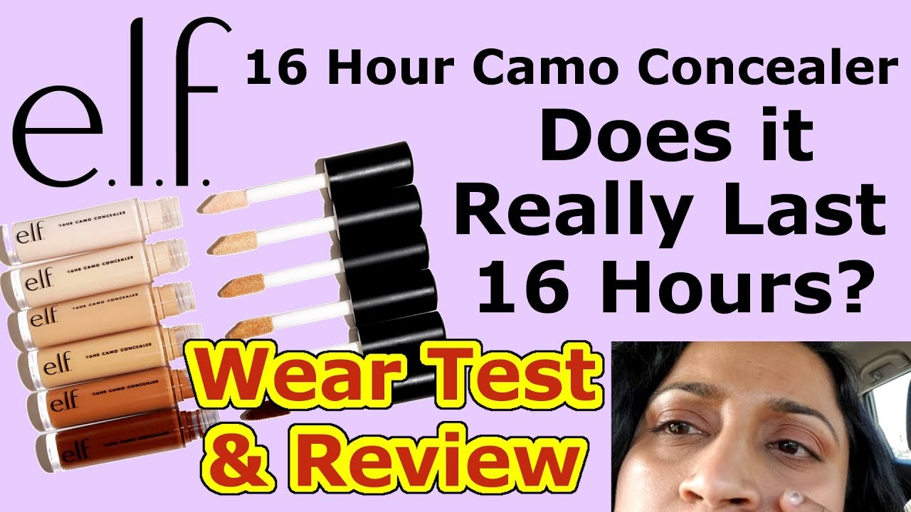 elf (NOT REALLY) 16 hour camo concealer Wear Test & Review | PalsLivesLife