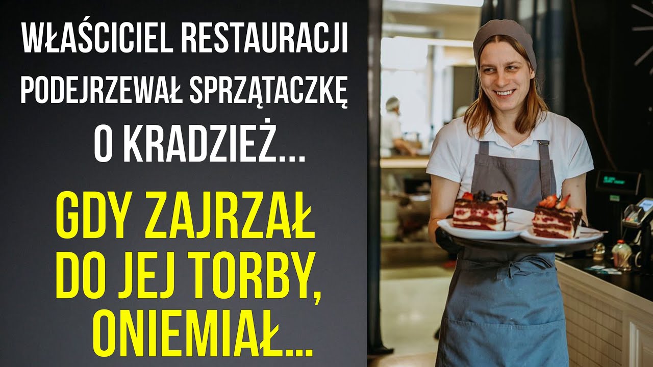 Właściciel restauracji podejrzewał sprzątaczkę o kradzież... Gdy zajrzał do jej torby, oniemiał…