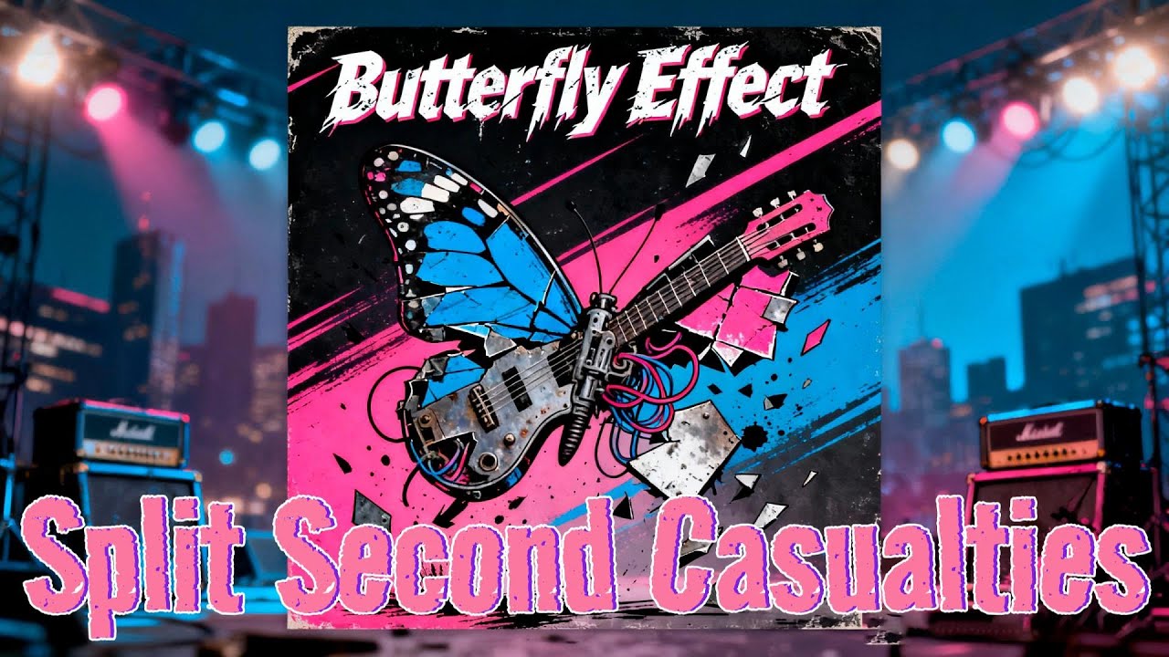 ⚡ Butterfly Effect: Split Second Casualties | Powerful Punk-Rock Anthem 2025 ⚡
