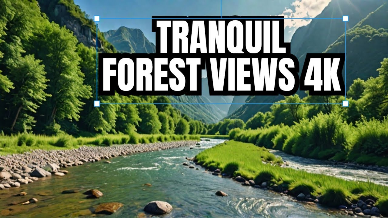 Serene 4K Nature Journey | Relaxing Forests, Rivers, and Majestic Mountain Landscapes