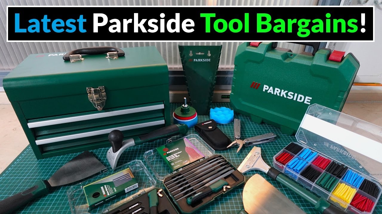 Budget-friendly Parkside Tools from Lidl Supermarket for DIY & Woodworking