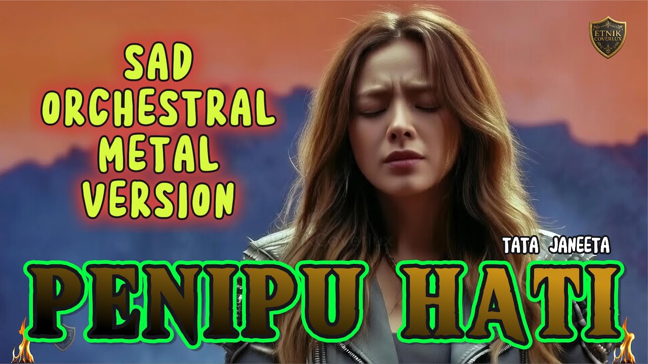 Bikin Baperr....! PENIPU HATI - Tata Janeeta | Sad Orchestral Metal Version by @EtnikCoverlux