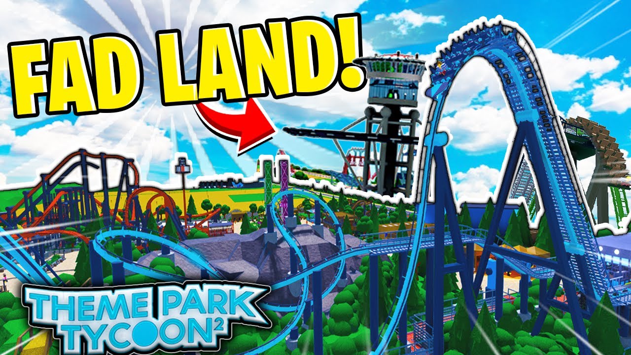МЕГАПАРКИ FADLAND в Theme Park Tycoon 2 просто НЕВЕРОЯТНЫ! 😲