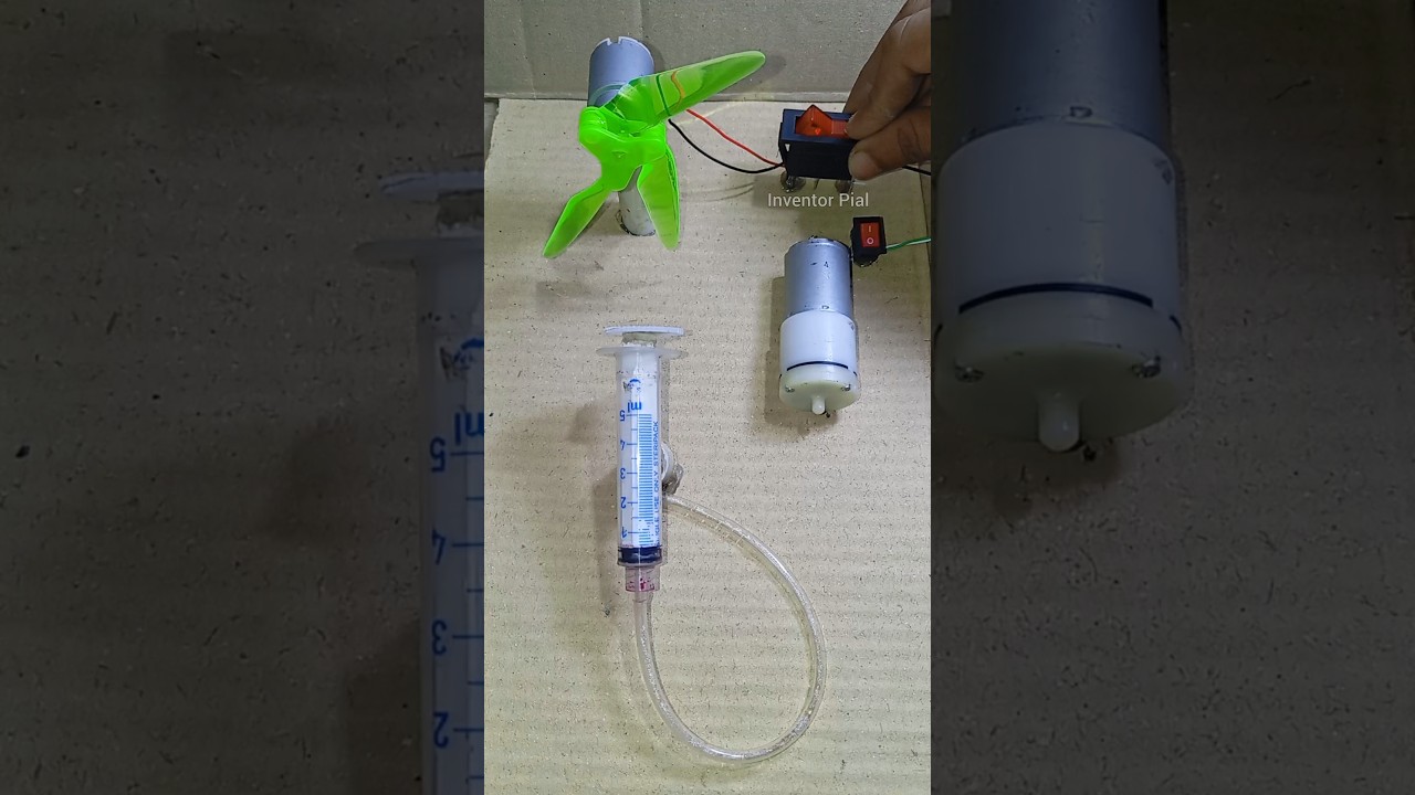 How Pneumatic Press Breaking System Work Flywheel Propeller • Dc Motor