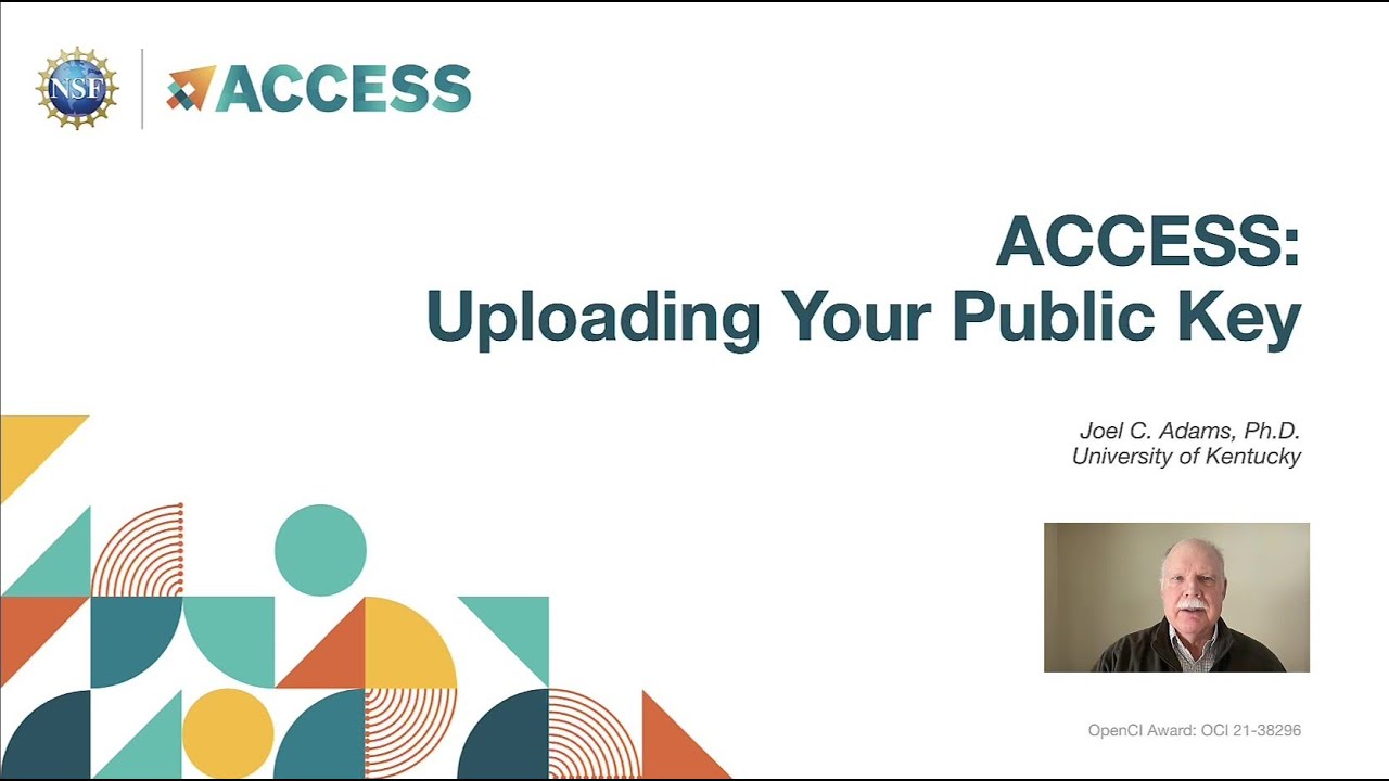 Uploading Your Public Key