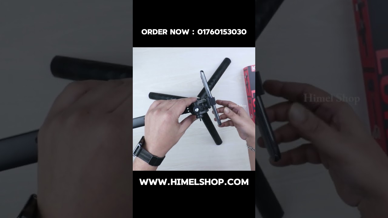 K28 Long Wireless Selfie Stick Tripod Stand