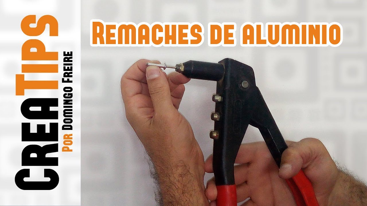 Cómo usar la remachadora manual fácil