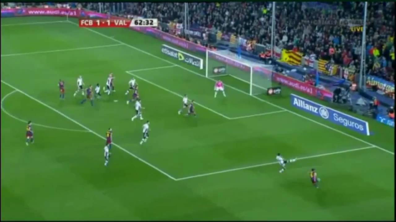 FCBarcelona vs Valencia FC  2-1   16/10/2010