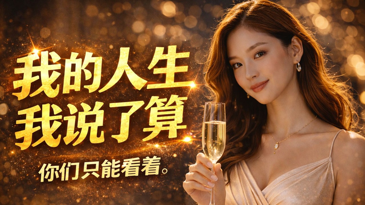 【我的人生我说了算】女人如何为自己而活｜人间清醒的大女主｜给女人听的清醒故事#原创#有声小说