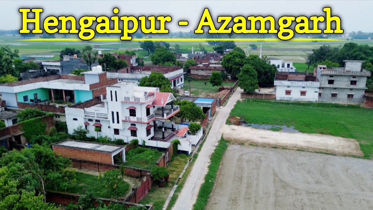 Hengaipur Azamgarh Drone Video || hengaipur Bilariyanganj azamgarh