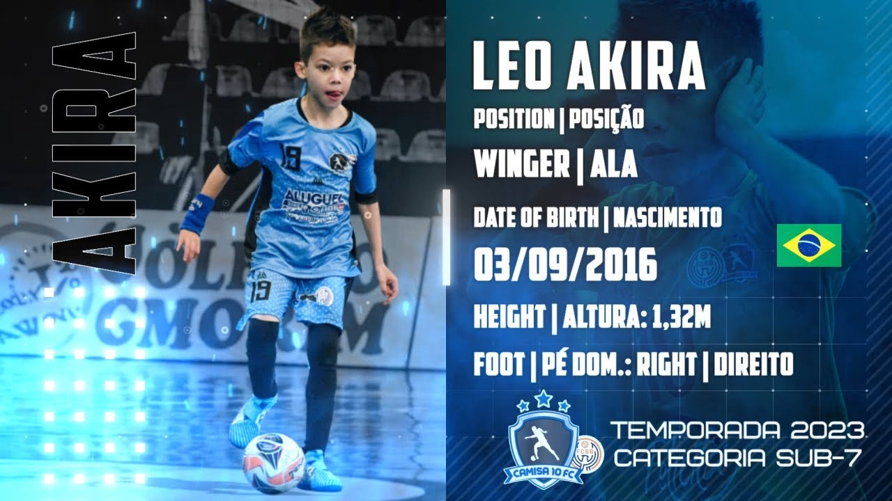 Leo Akira - U8 Brazilian Wonderkid | Highlights 2024