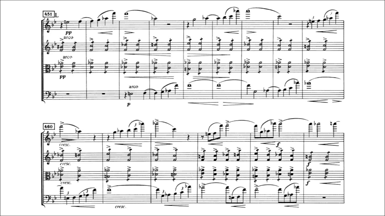 Edvard Grieg - String Quartet No. 1, op. 27 [With score]
