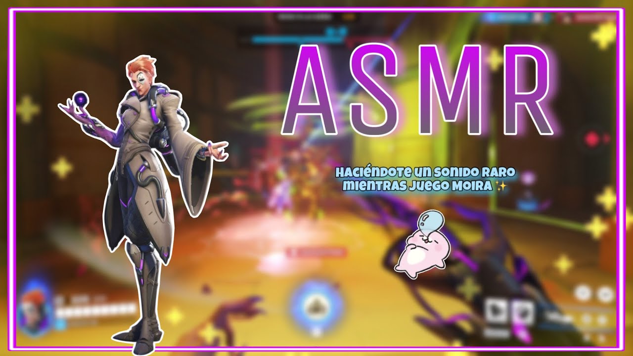 ASMR 🍂 Overwatch 2 -  Te hago un sonido random  y probamos a Moira ✨