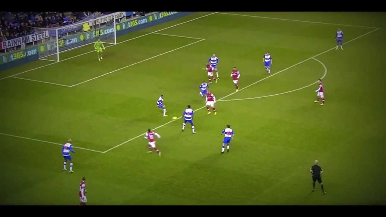 Santi Cazorla vs Reading (A) 12-13 HD 720p by zLFC10i