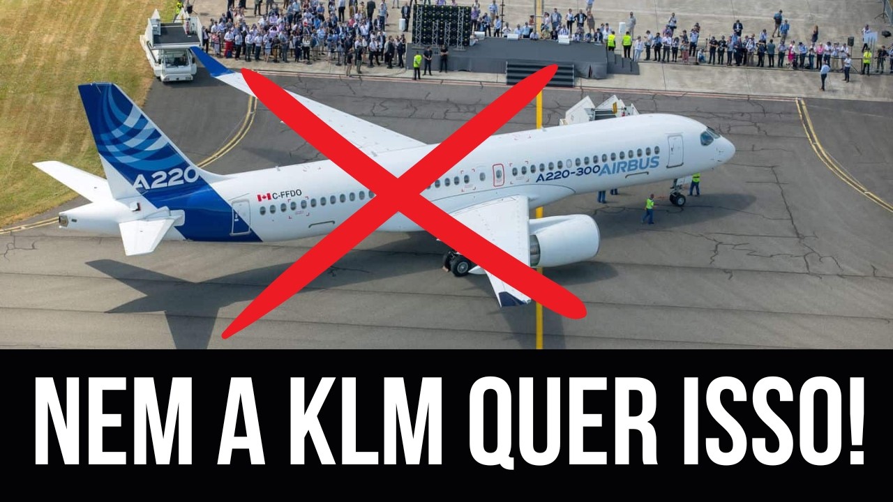 Como a Embraer superou todos com um único jato na KLM