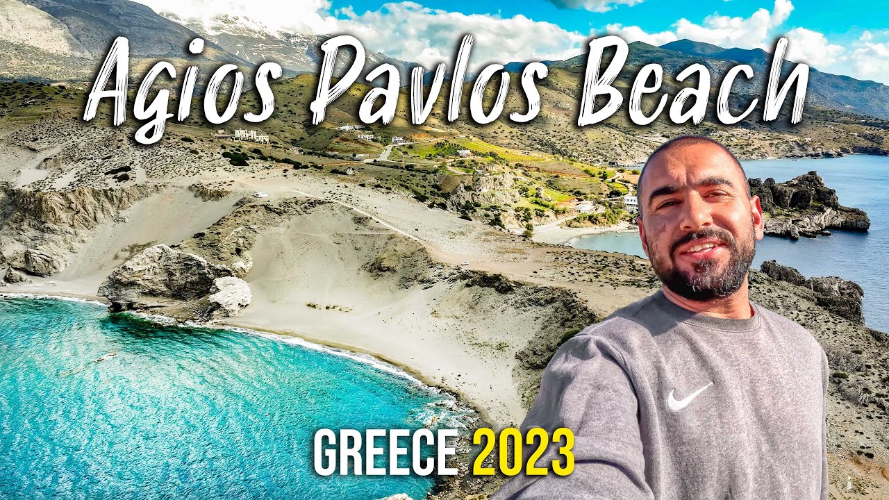 Agios Pavlos Beach, A MUST VIST BEACH, Crete Greece, 2023