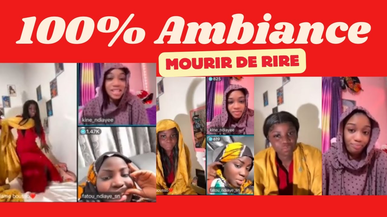100% Ambiance , Mame Bousso , Fatou Ndiaye , Kiné Ndiaye Rose  **VOSTFR** A Mourir de Rire