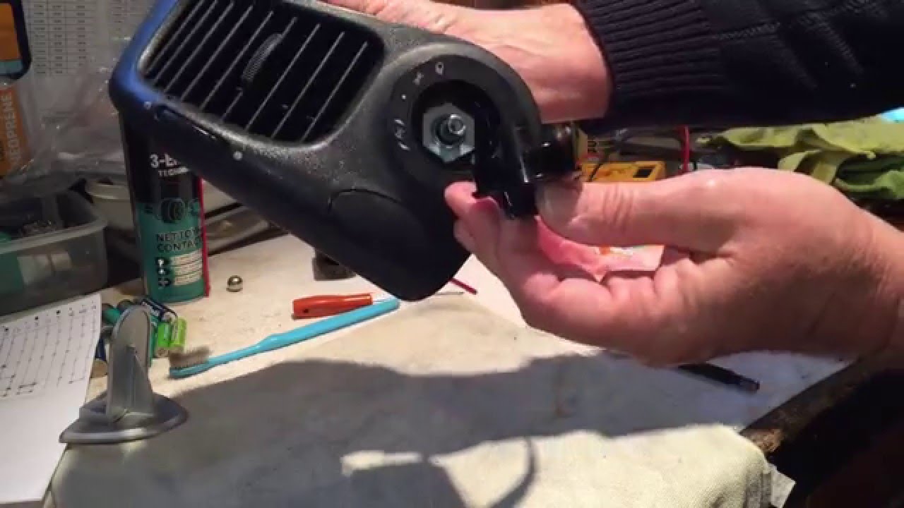 [tutorial] Осветительный переключатель Porsche 911 (996) и Boxster (986)